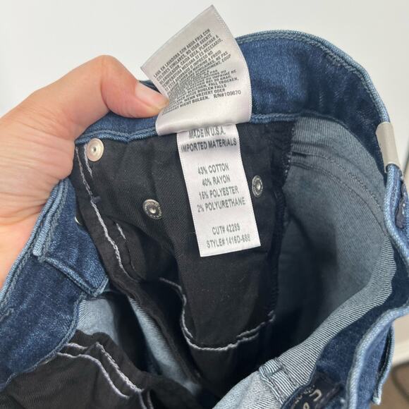 Citizens of Humanity COH Rocket High Rise Skinny Jeans Cut Hem - Picture 8 of 8